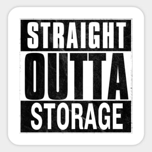 Straight Outta Storage Sticker